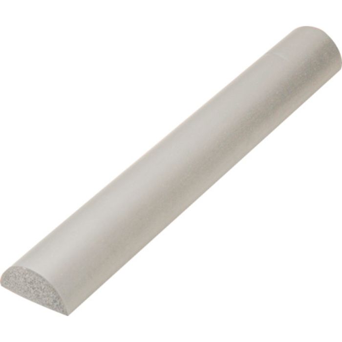 TRUSCO 安心クッション 半円型 1本入り ライトグレー(Tcode:4157311)