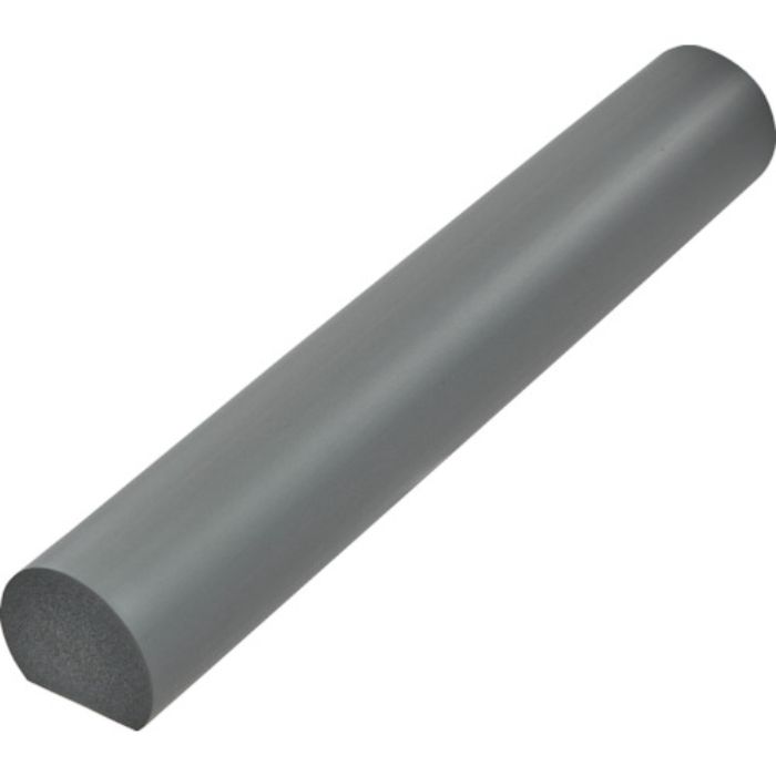 TRUSCO 安心クッション かまぼこ型 1本入り ライトグレー(Tcode:4157346)