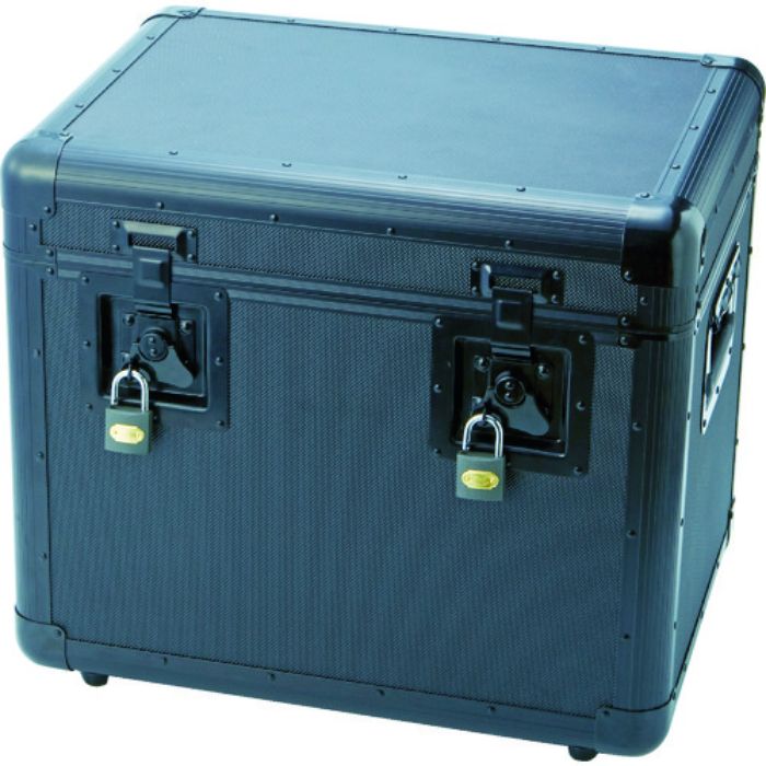 TRUSCO 万能アルミ保管箱 黒 480X360X410(Tcode:4162943)