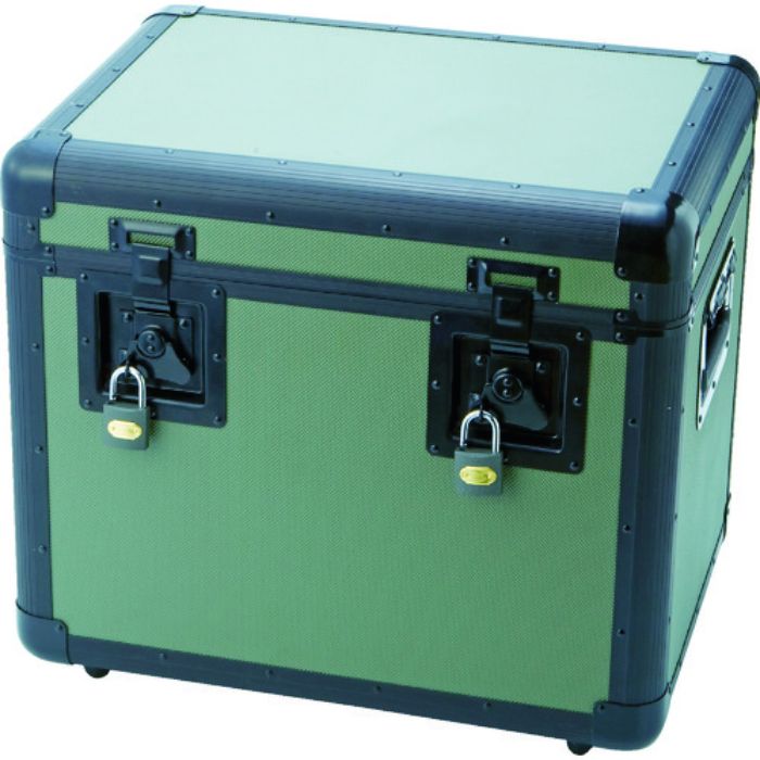 TRUSCO 万能アルミ保管箱 オリーブドラブ 480X360X410(Tcode:4162978)