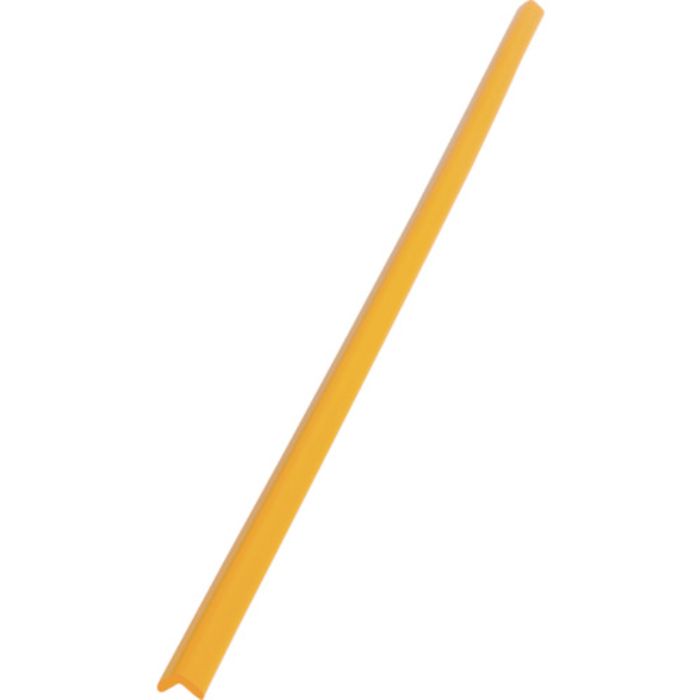 TRUSCO 安心クッション L字型 細 1本入り イエロー(Tcode:4156439)