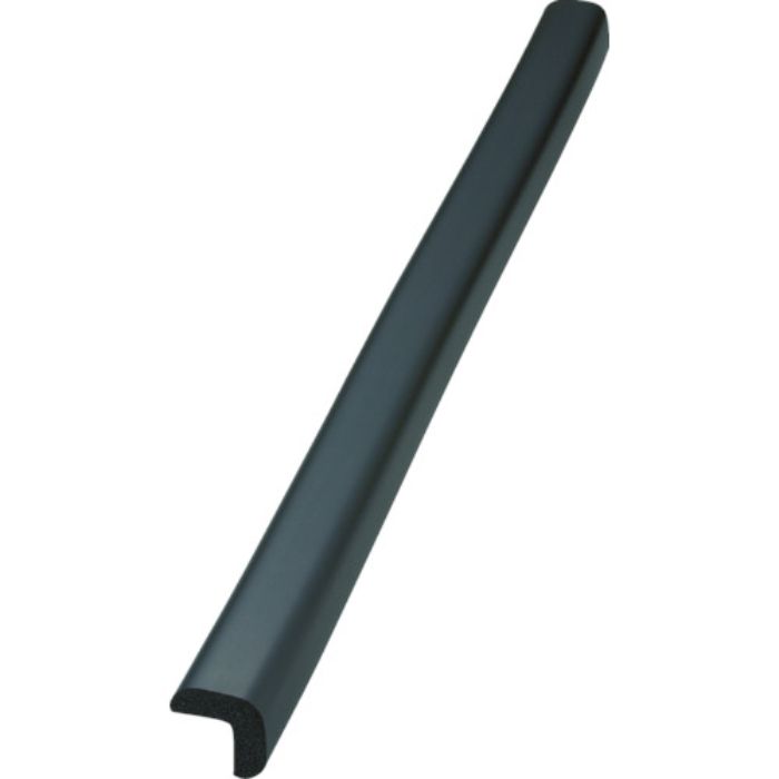 TRUSCO 安心クッション L字型 油面接着 極細 1本入 ブラック(Tcode:7647433)