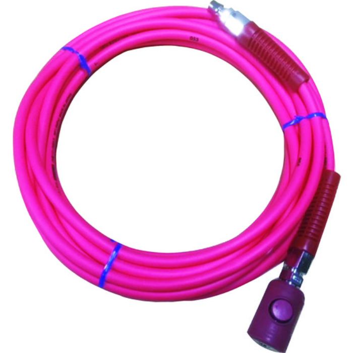 ヤマト PVCソフトブレードエアホース(ボタン式カップリング付)(Tcode:1374269)