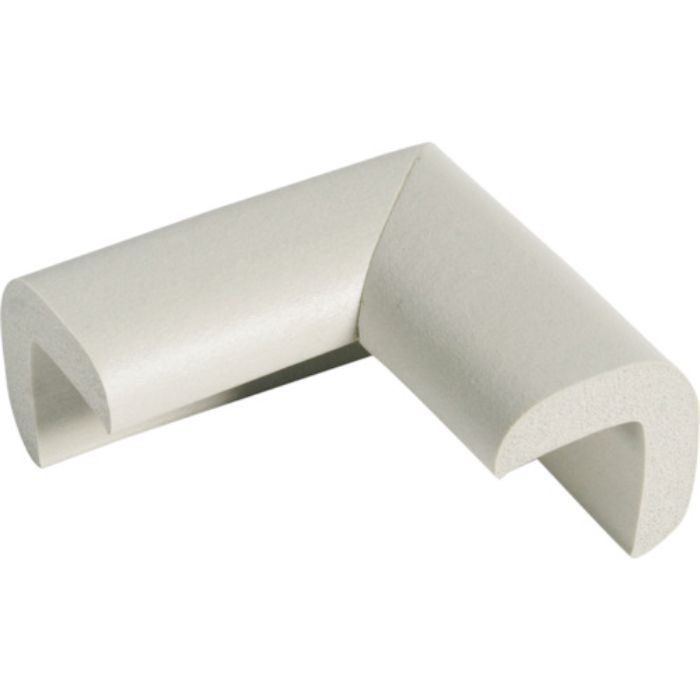 TRUSCO 安心クッション コーナー用 細 1個入り ライトグレー(Tcode:4156889)