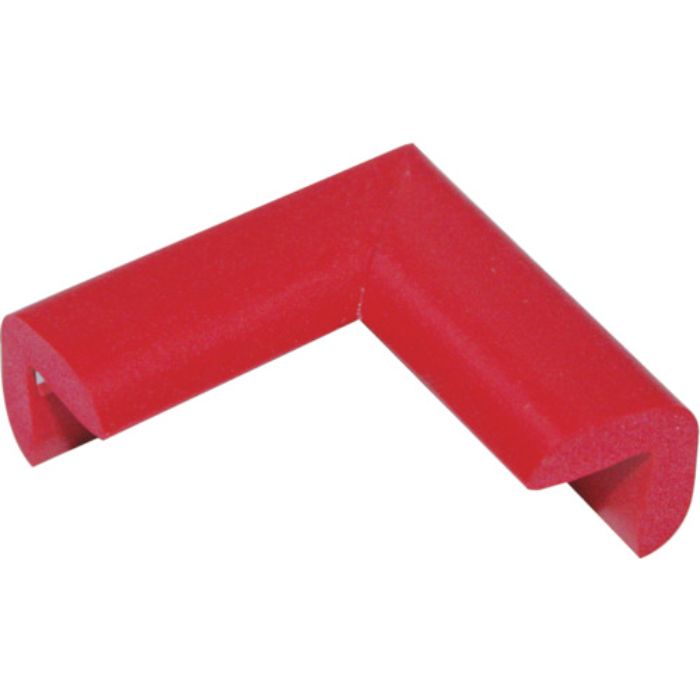 TRUSCO 安心クッションコーナー用 極細 レッド(Tcode:4376978)