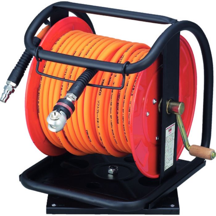 TRUSCO C型エアーリール スィングカップリング付 7X10mm 30m巻(Tcode:3094103)