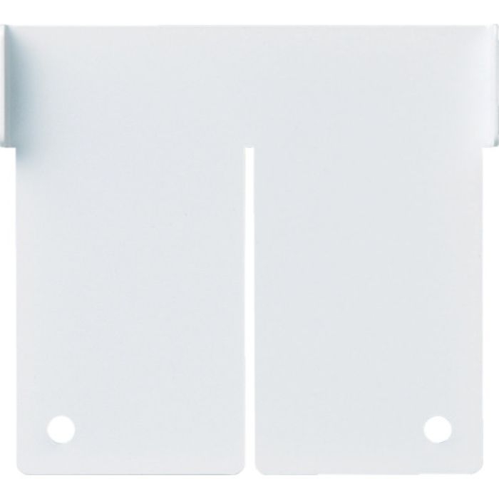 TRUSCO スチール製ワゴン用仕切り板 カスタムワゴン用 小 W111×H100 ホワイト(Tcode:3292886)