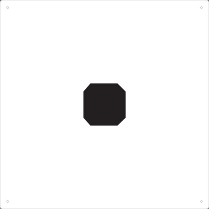 TRUSCO 表示板 アルファベット「点」 420X420