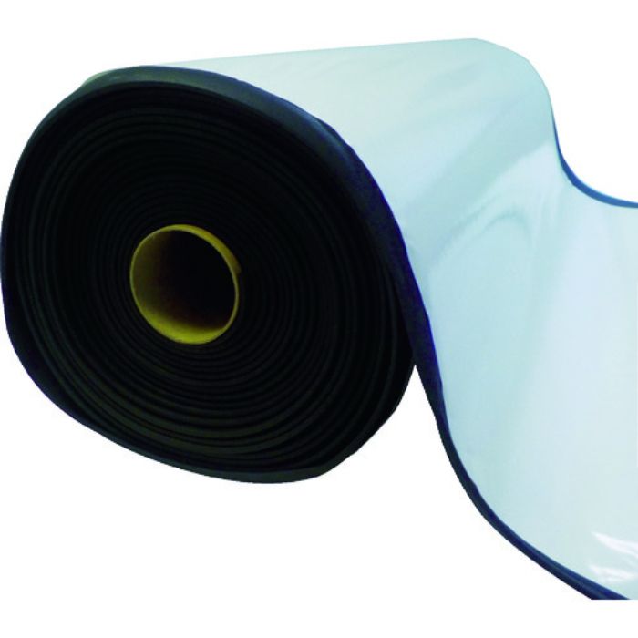 TRUSCO EPDMスポンジロール 粘着テープ付 10mm厚 幅1000mmX10m(Tcode:1164297)