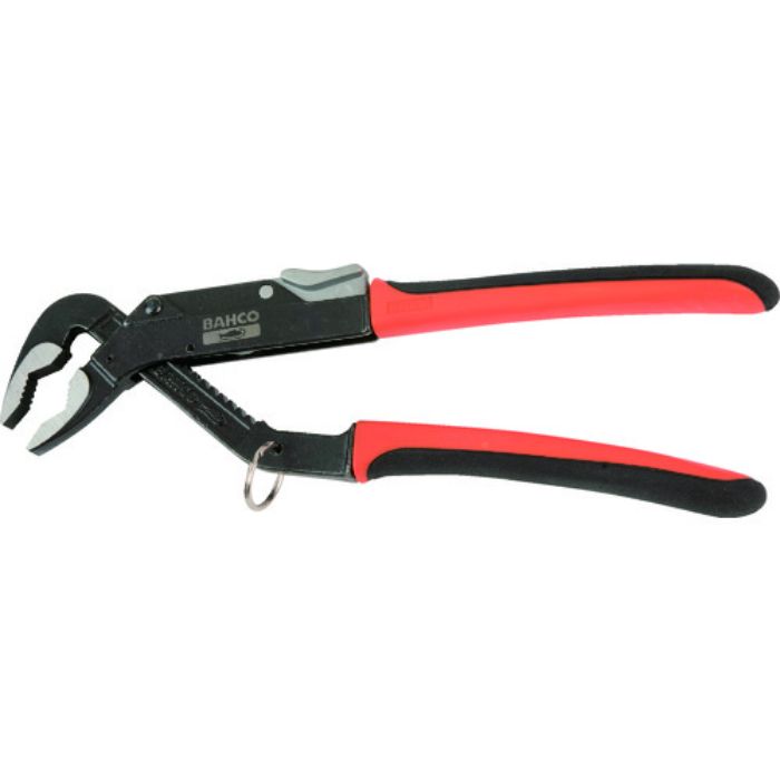 バーコ ウォーターポンププライヤー 高所作業向け 12段階 最大口開き45mm 全長250mm(Tcode:8370328)