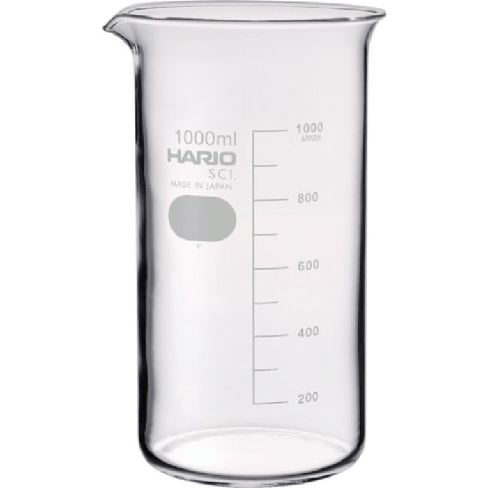 HARIO トールビーカー 目安目盛付 1000ml(Tcode:8557574)