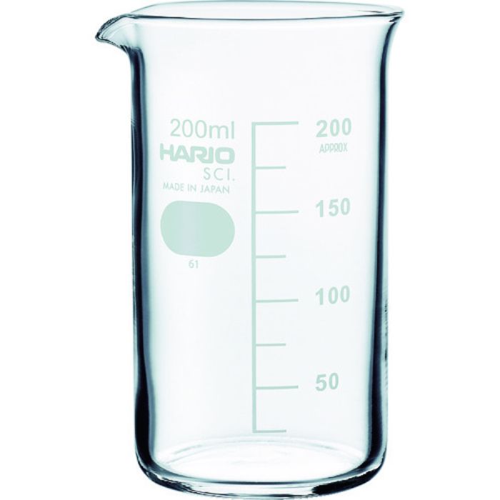 HARIO トールビーカー 目安目盛付 200ml(Tcode:8557571)