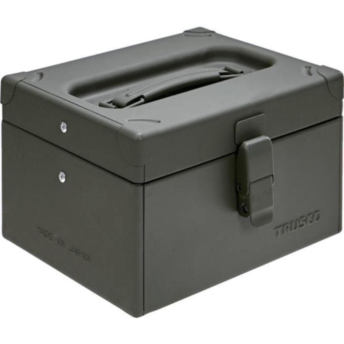 TRUSCO 片開きツールボックス つや消しOD 225x180x135mm(Tcode:5628175)