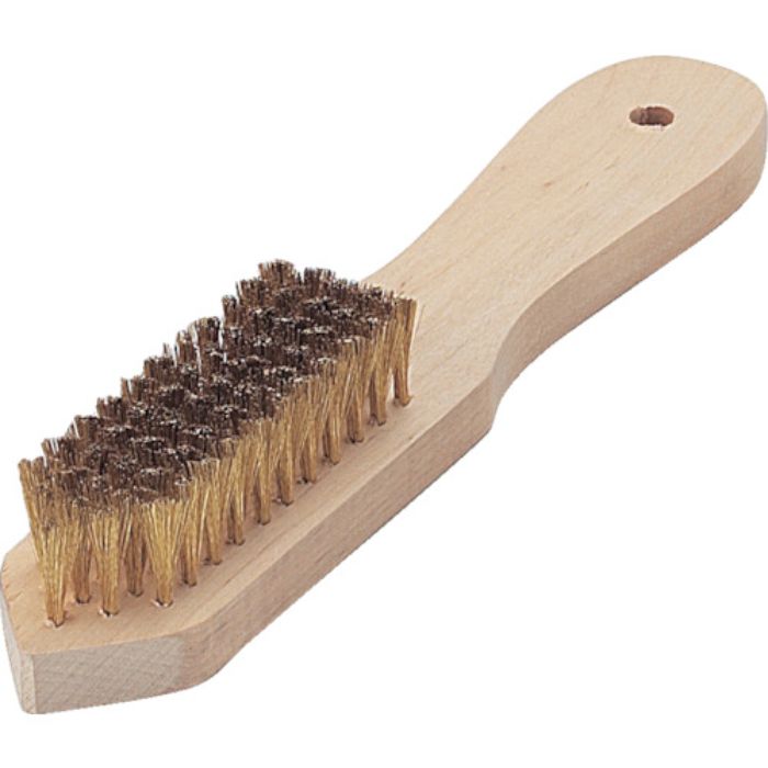 TRUSCO 剣先型5行ブラシ 真鍮(Tcode:2589389)