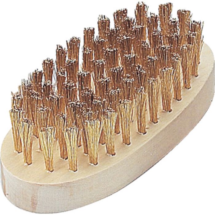 TRUSCO 小判6行ブラシ 真鍮(Tcode:2589338)