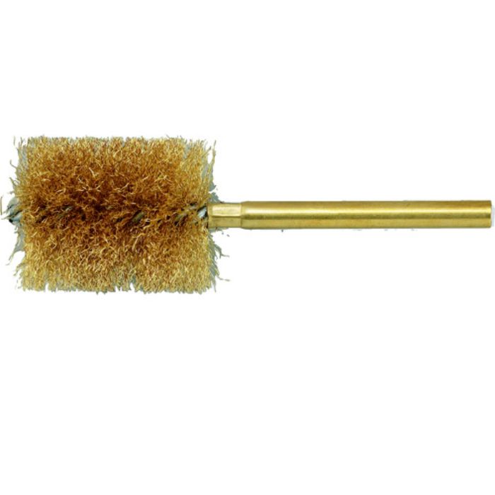 TRUSCO ネジリブラシ 電動用 真鍮 線0.15X外径Φ32X軸Φ6(Tcode:2589869)
