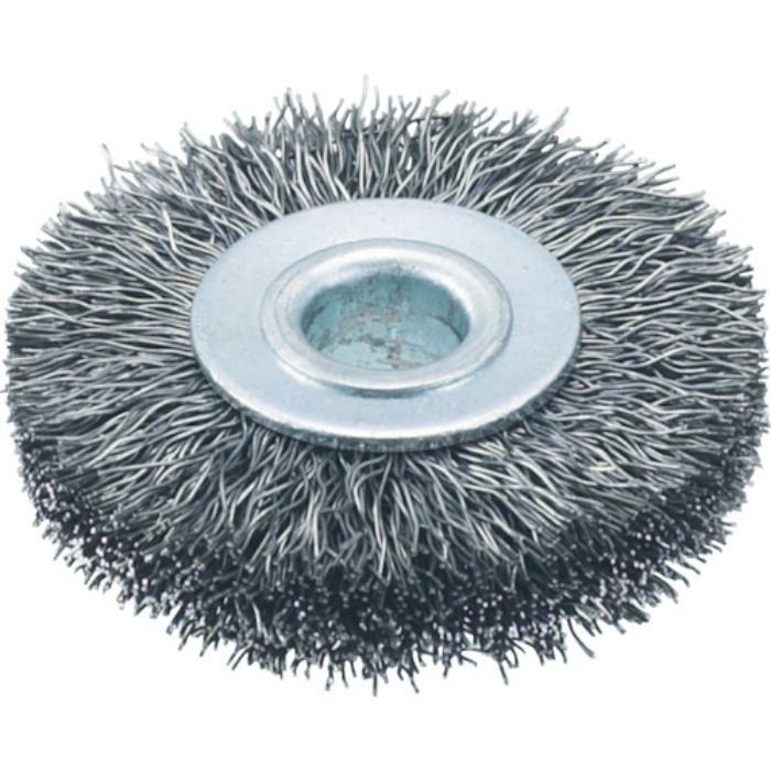 TRUSCO ホイルブラシ 50X10mm穴 鋼線 線径0.3(Tcode:3291324)