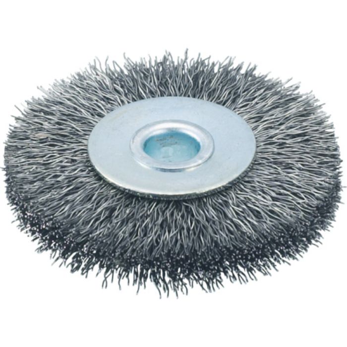 TRUSCO ホイルブラシ 65X10mm穴 鋼線 線径0.3(Tcode:3291332)