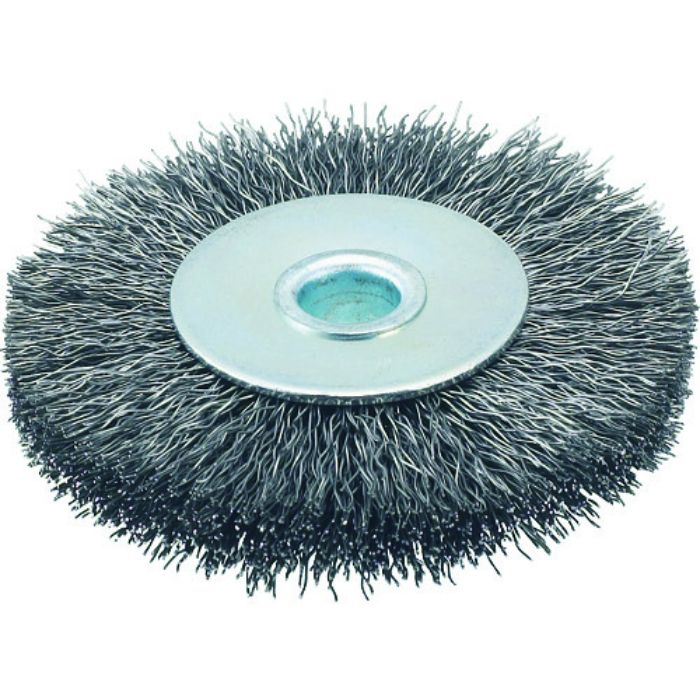 TRUSCO ホイルブラシ 75X10mm穴 鋼線 線径0.3(Tcode:3291341)