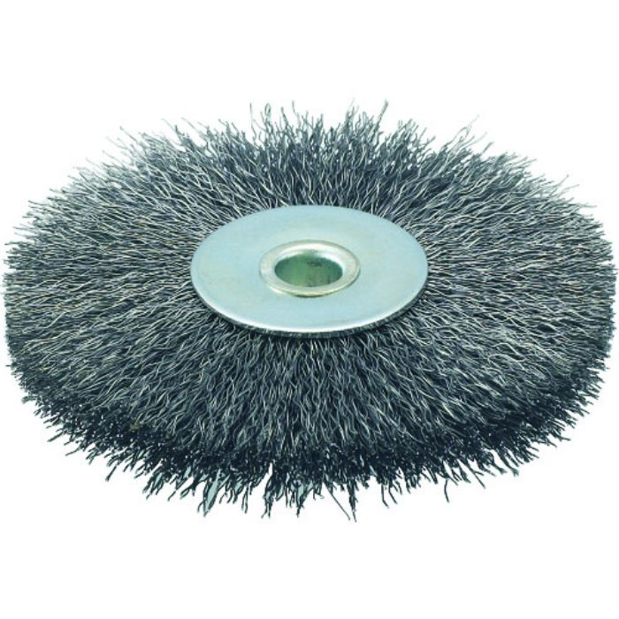 TRUSCO ホイルブラシ 100X10mm穴 鋼線 線径0.3(Tcode:3291359)