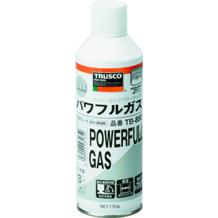 TRUSCO パワフルトーチ 替ガスボンベ(Tcode:2310520)