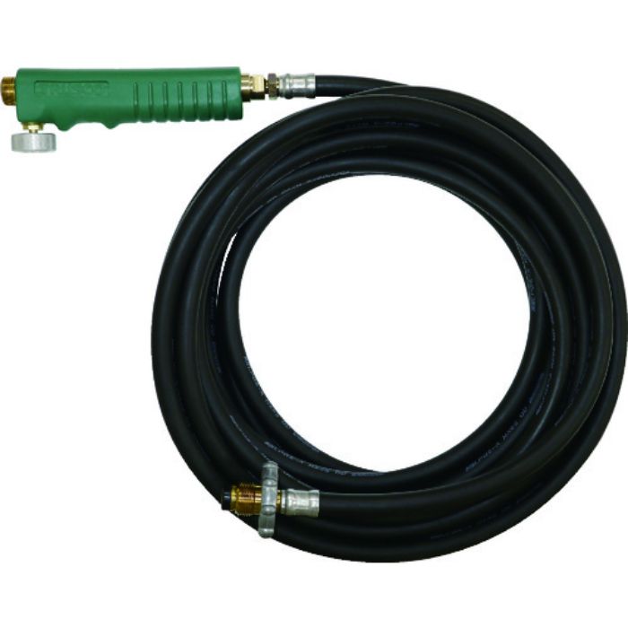TRUSCO プロパンバーナー用ホース 10M バルブ付(Tcode:8185113)
