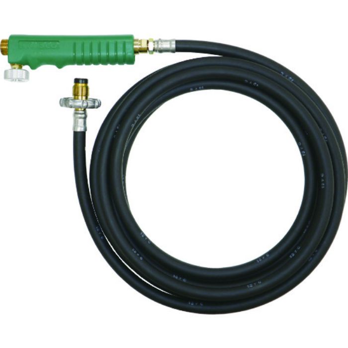 TRUSCO プロパンバーナー用ホース 5M バルブ付(Tcode:2735628)