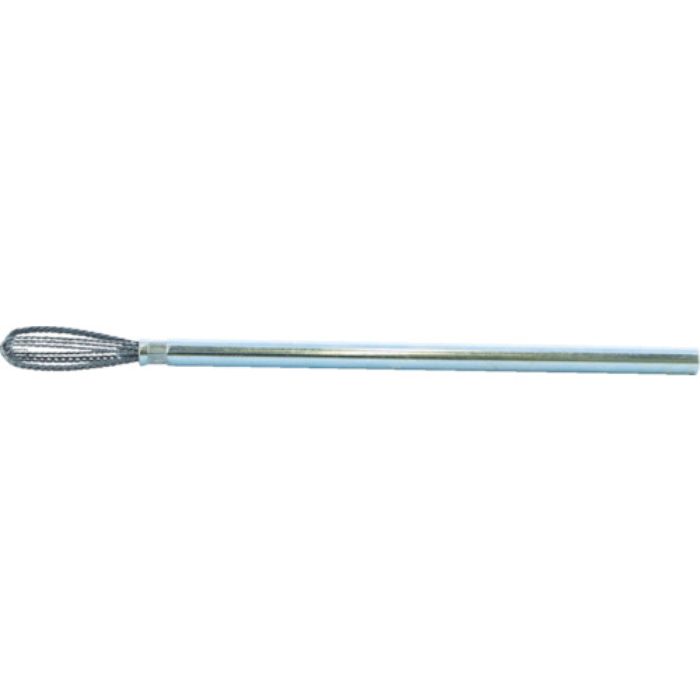 TRUSCO 軸付バリ取り先端工具 バリーマー 交差穴用150mm Φ9(Tcode:8370798)