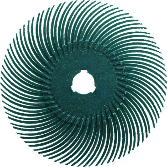 TRUSCO ラジアルブラシディスクΦ76.2#80緑(Tcode:2167090)