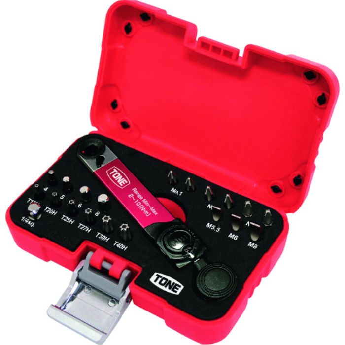 TONE トルクスビットラチェットセット(Tcode:1661738)