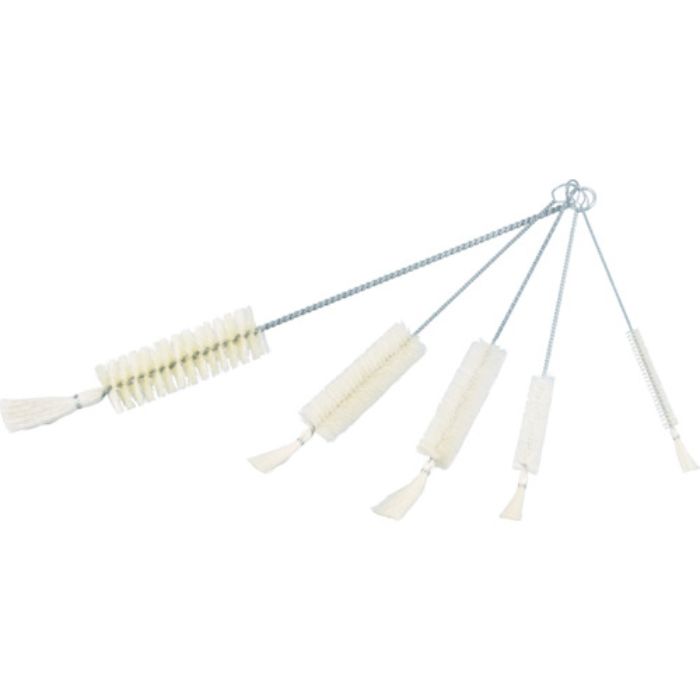 TRUSCO 理化学ブラシ 注射器用 山羊毛 スチール柄10cc用(Tcode:7656262)