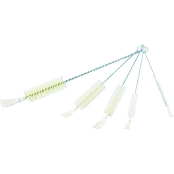 TRUSCO 理化学ブラシ 注射器用 山羊毛 スチール柄1cc用(Tcode:7656327)