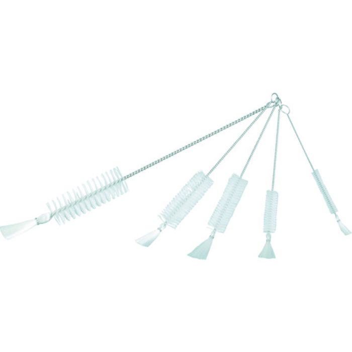 TRUSCO 理化学ブラシ 注射器用 ナイロン毛 ステンレス柄1cc用(Tcode:7656343)