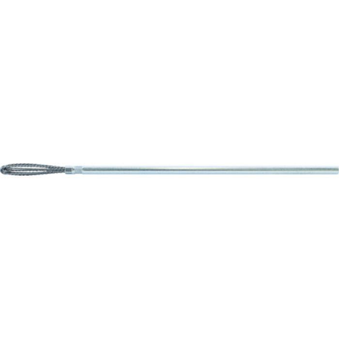 TRUSCO 軸付バリ取り先端工具 バリーマー 止まり穴用150mm Φ5(Tcode:8370772)