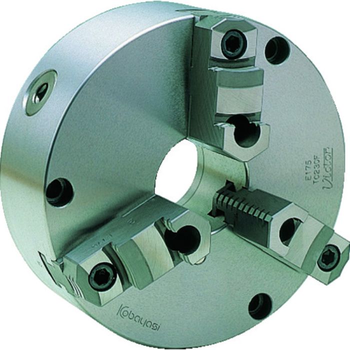 ビクター スクロールチャック TC110F 4インチ 3ツ爪 分割爪(Tcode:2391228)