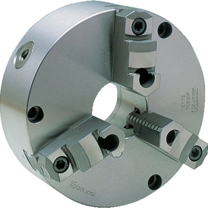 ビクター スクロールチャック TC130F 5インチ 3ツ爪 分割爪(Tcode:2391236)