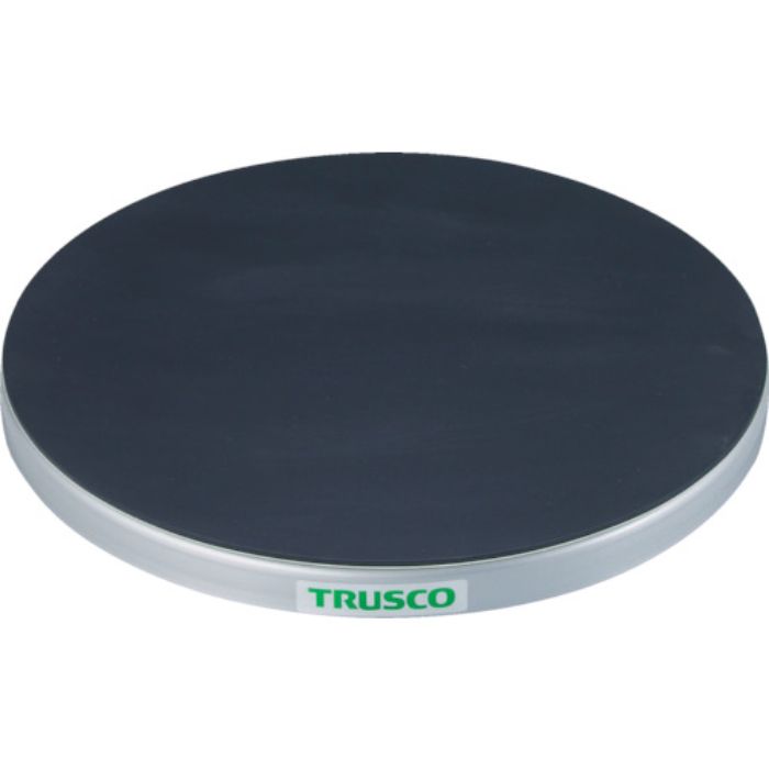 TRUSCO 回転台 100Kg型 Φ300 ゴムマット張り天板(Tcode:3304515)