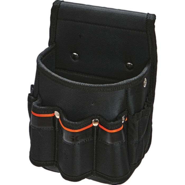 TRUSCO 腰袋2段 ペンチケース付 ブラック(Tcode:5630464)