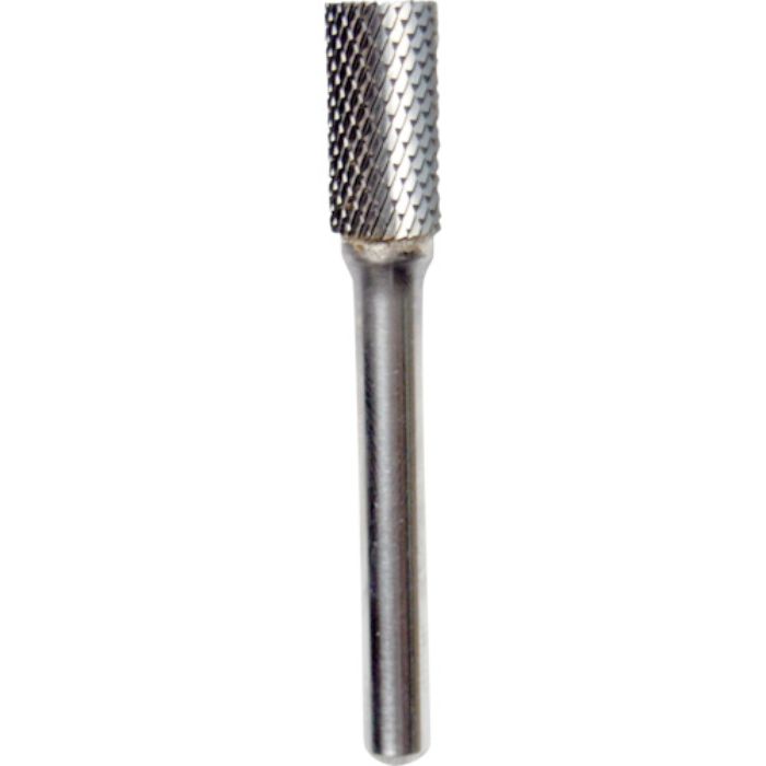 NRS 超硬バー 円筒刃付kカット 刃径10×刃長19×軸径6×軸長46 ロー付(Tcode:4353901)