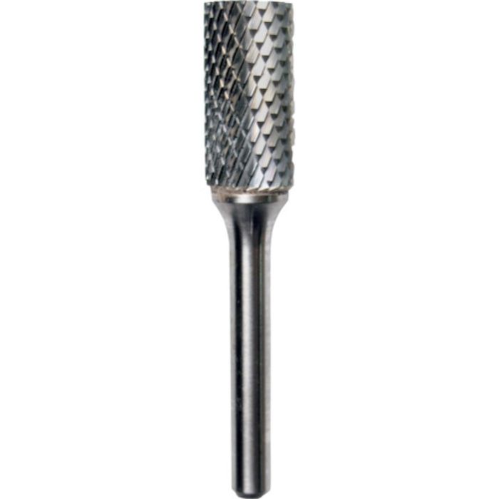 NRS 超硬バー 円筒dカット 刃径12×刃長25×軸径6×軸長45mm ロウ付(Tcode:4353994)