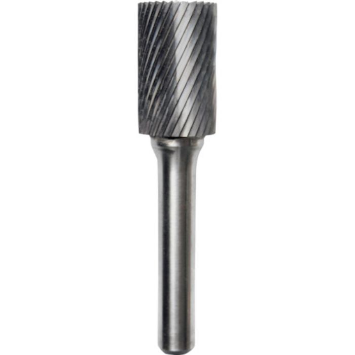 NRS 超硬バー 円筒刃付sカット 刃径16×刃長25×軸径8×軸長45 ロー付(Tcode:4354168)