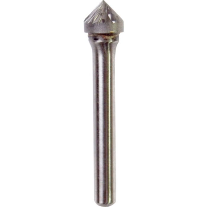 NRS 超硬バー 90°dカット 刃径10×刃長5×軸径6×軸長50 ロー付(Tcode:4354214)