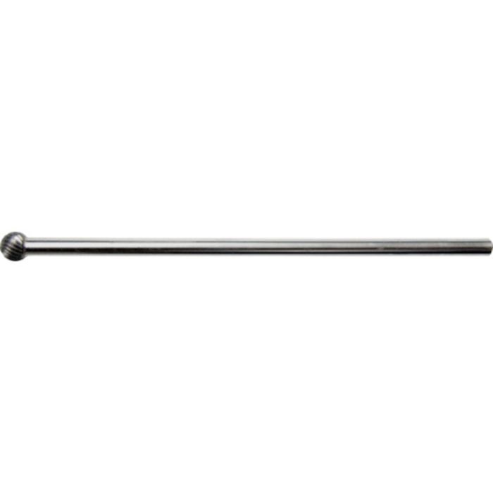 NRS 超硬バー 球sカット 刃径10×刃長8.5×軸径6×軸長150.5 ロー付(Tcode:4356462)