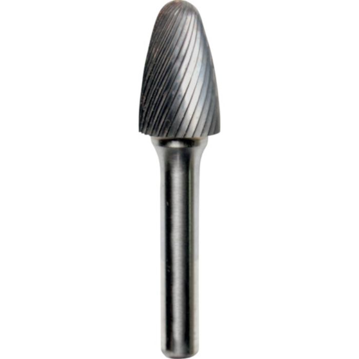 NRS 超硬バー ツクシsカット 刃径16×刃長25×軸径8×軸長45 ロー付(Tcode:4357086)