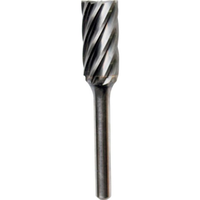 NRS 超硬バー 円筒刃付aluカット 刃径12×刃長25×軸径6×軸長45 ロー付(Tcode:4357388)