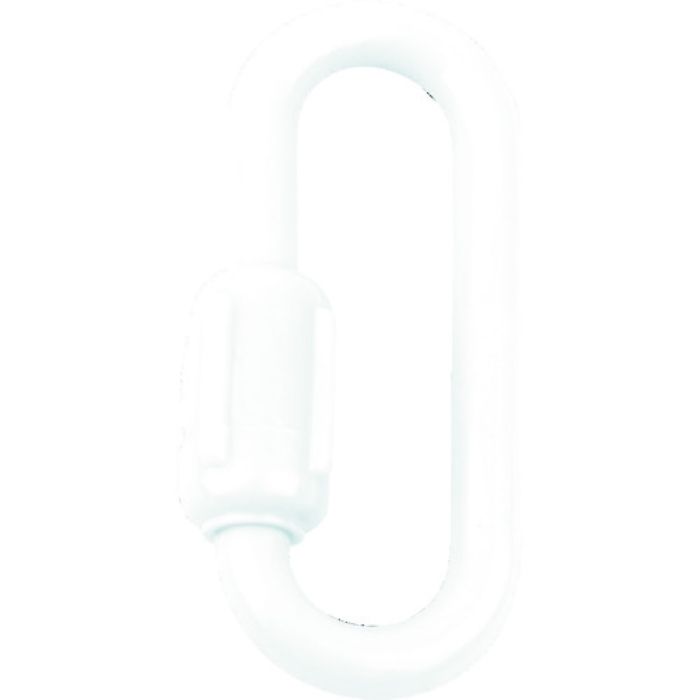 TRUSCO プラカラビナ ホワイト 6MM (2個入)(Tcode:8195289)