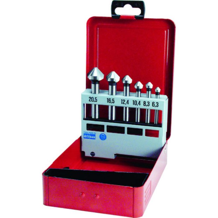 TRUSCO カウンターシンクセット ハイス 6本組(Tcode:7949251)