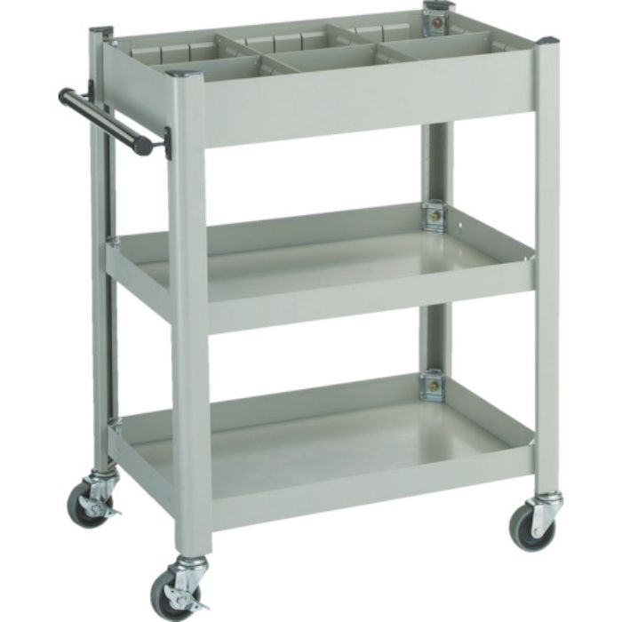 TRUSCO コンビネーションワゴン 643X427XH880 仕切板付(Tcode:3047466)