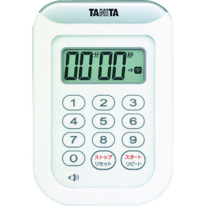 TANITA 丸洗いタイマー100分計 TD‐378‐WH(Tcode:7658702)