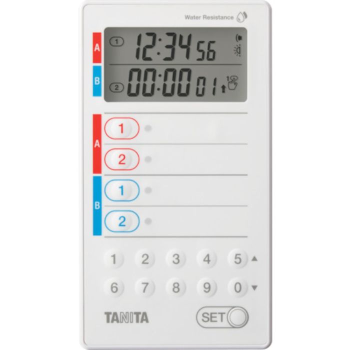 TANITA プリセットタイマー 洗えるタイプ TD-428-WH(Tcode:3471775)
